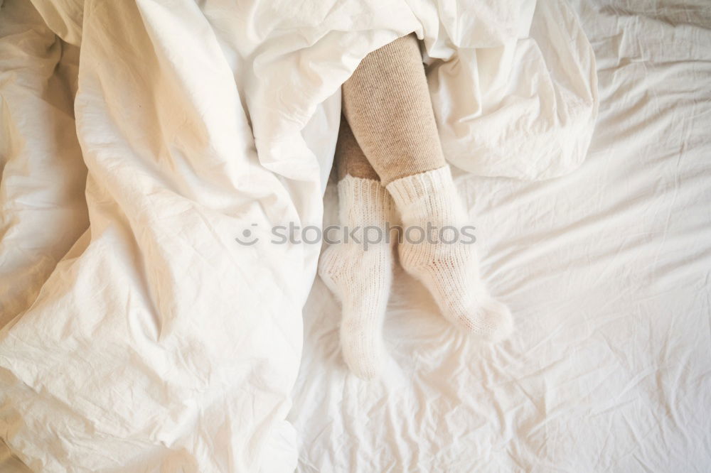 Similar – Image, Stock Photo Good morning Bed Bedroom