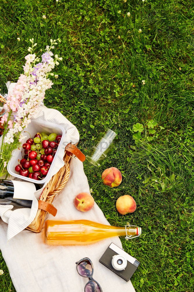 Similar – Foto Bild Verschwendungsfreies Sommerpicknick