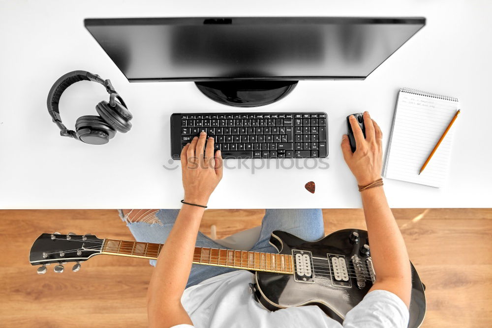 Similar – Image, Stock Photo typewriter, camera, clothes, glasses, watch