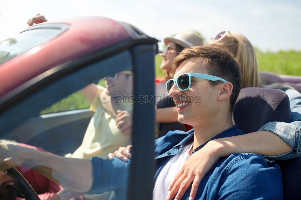 Similar – Couple taking a selfie on the motorcycle