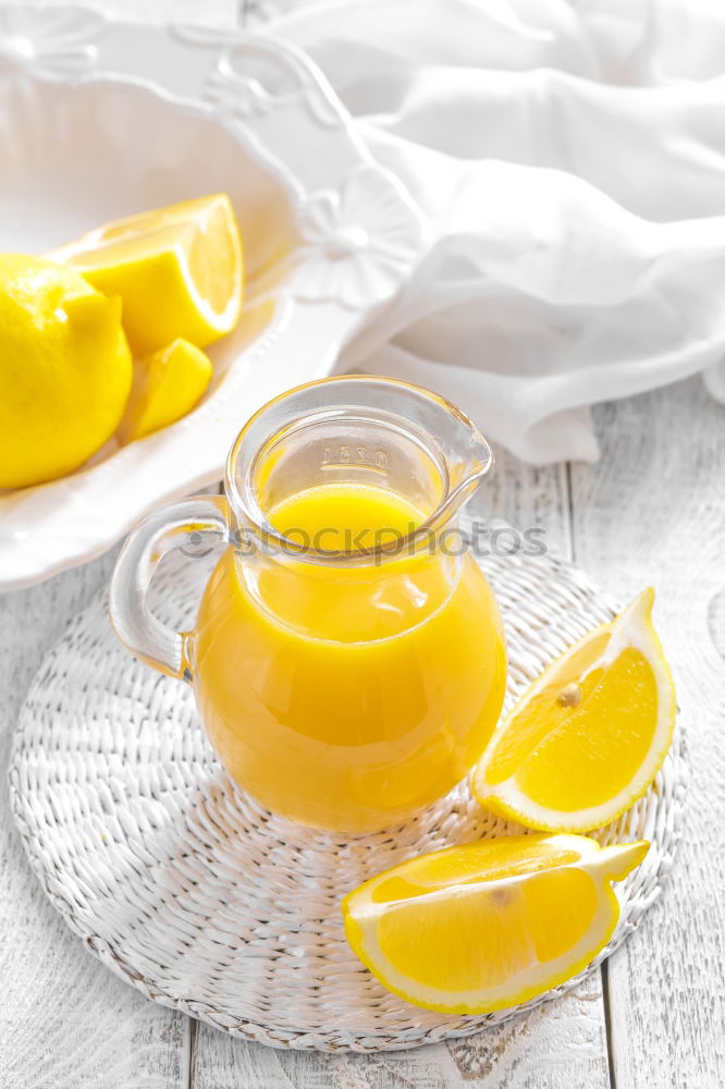 Image, Stock Photo Fresh honey in glass containers