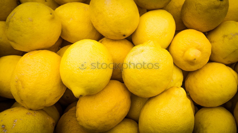 Image, Stock Photo lemons Food Fruit Yellow