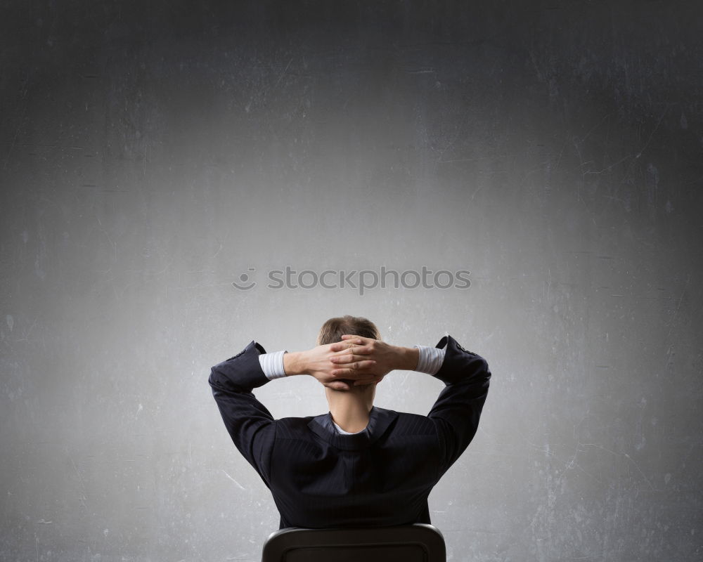 Similar – Image, Stock Photo Social media overload and stress