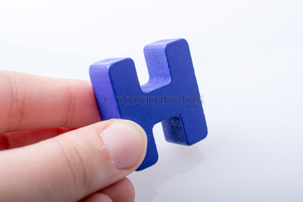 Image, Stock Photo Game chip in hand Hand