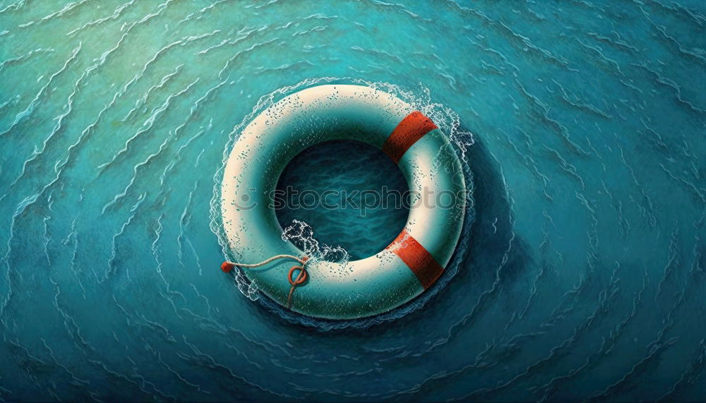 Similar – Image, Stock Photo Save from drowning