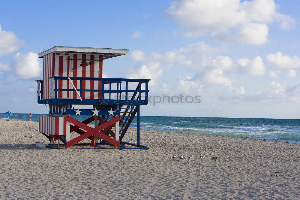 Similar – Sylter Strand Strandkorb