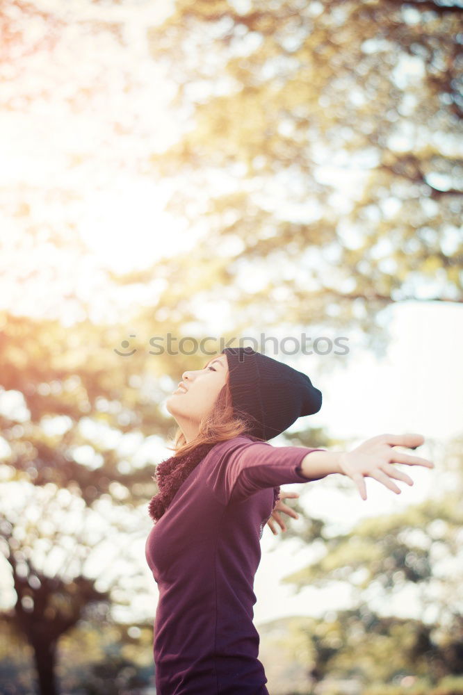 Similar – Man posing with skateboard in evening