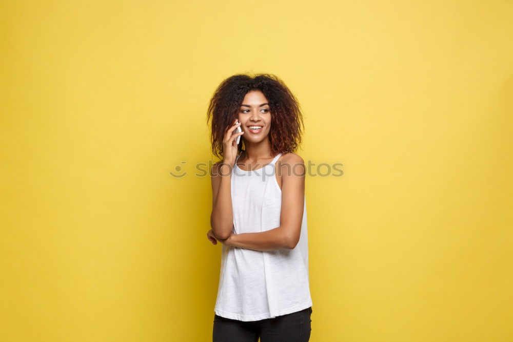 Similar – Stylish black woman in suit and blouse with briefcase