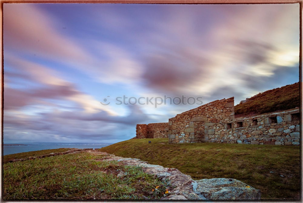 Similar – Ruin in Scotland Clouds