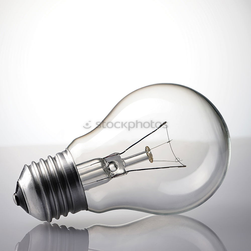 Similar – empty light bulb, held by a female hand