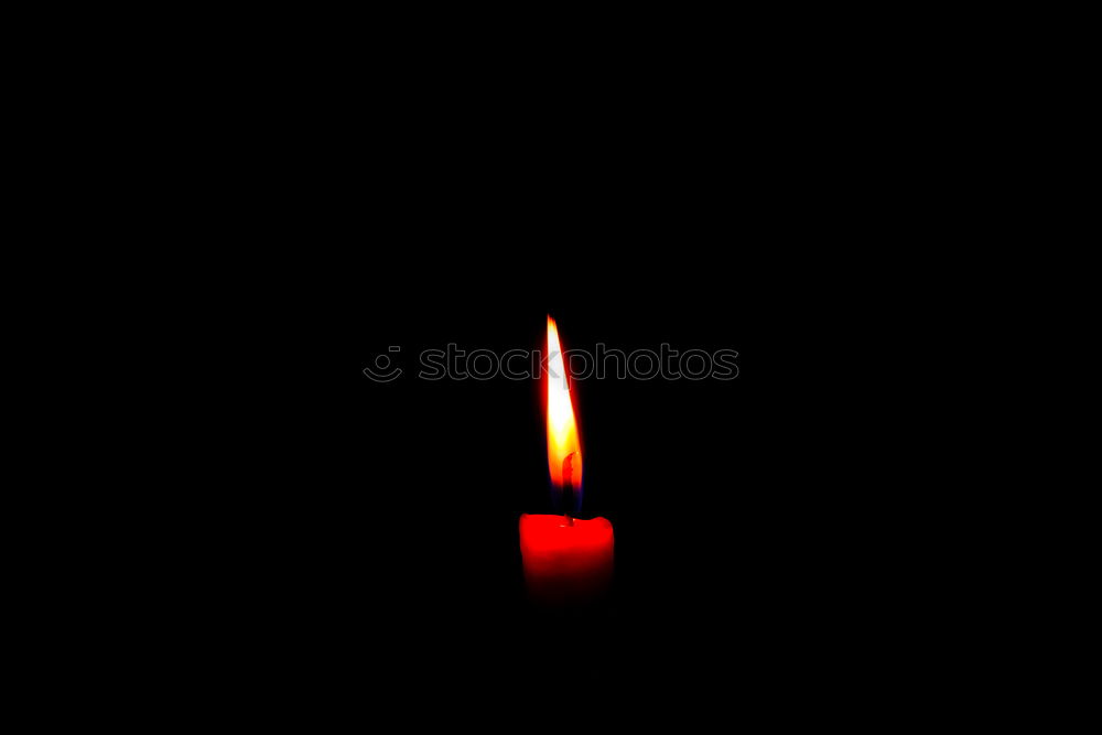 silent flame Candle Hot