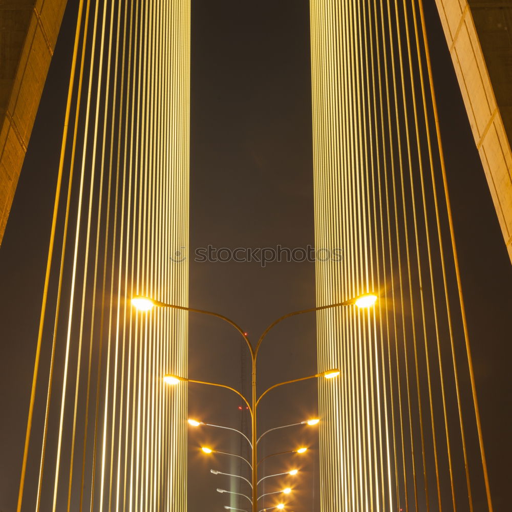 Similar – Image, Stock Photo Illuminated Deutzer Bridge in Cologne