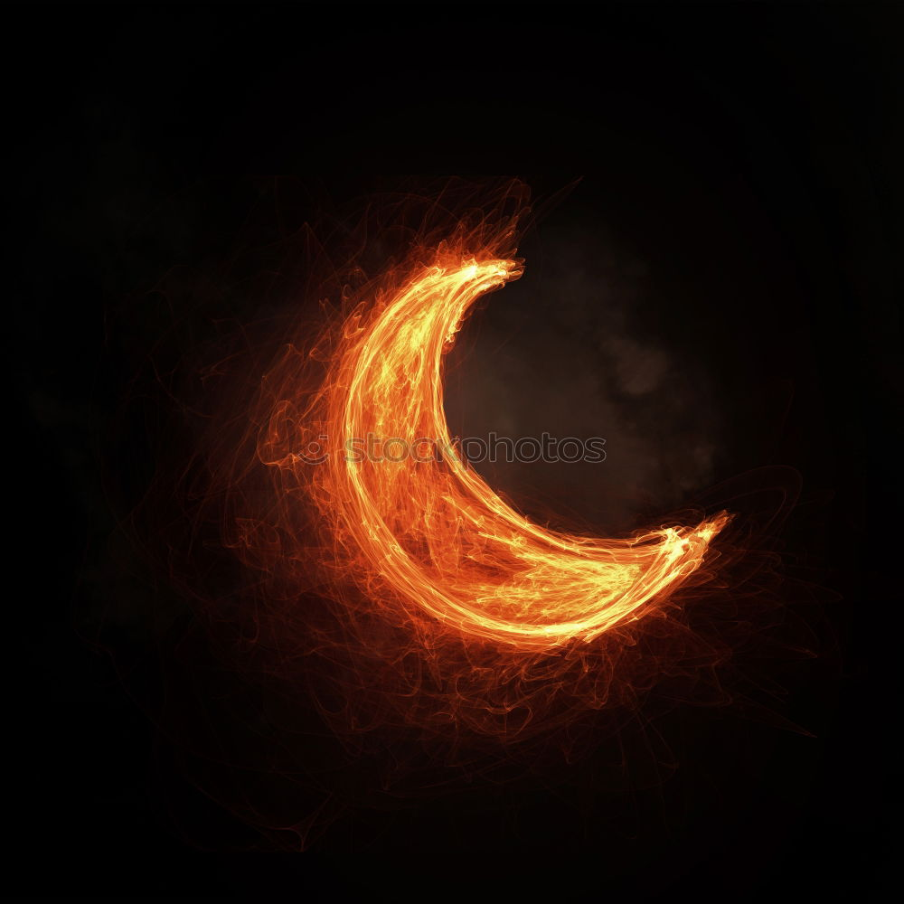 Similar – Image, Stock Photo Universe of a Solar Eclipse