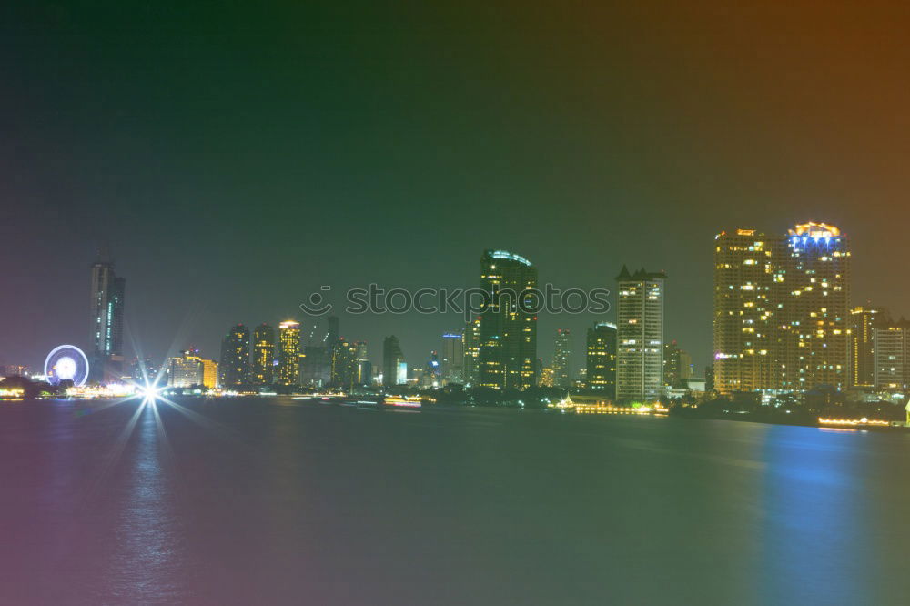 Similar – Image, Stock Photo Waikiki by Night