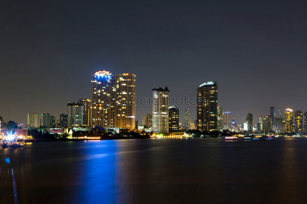 Similar – Image, Stock Photo Waikiki by Night