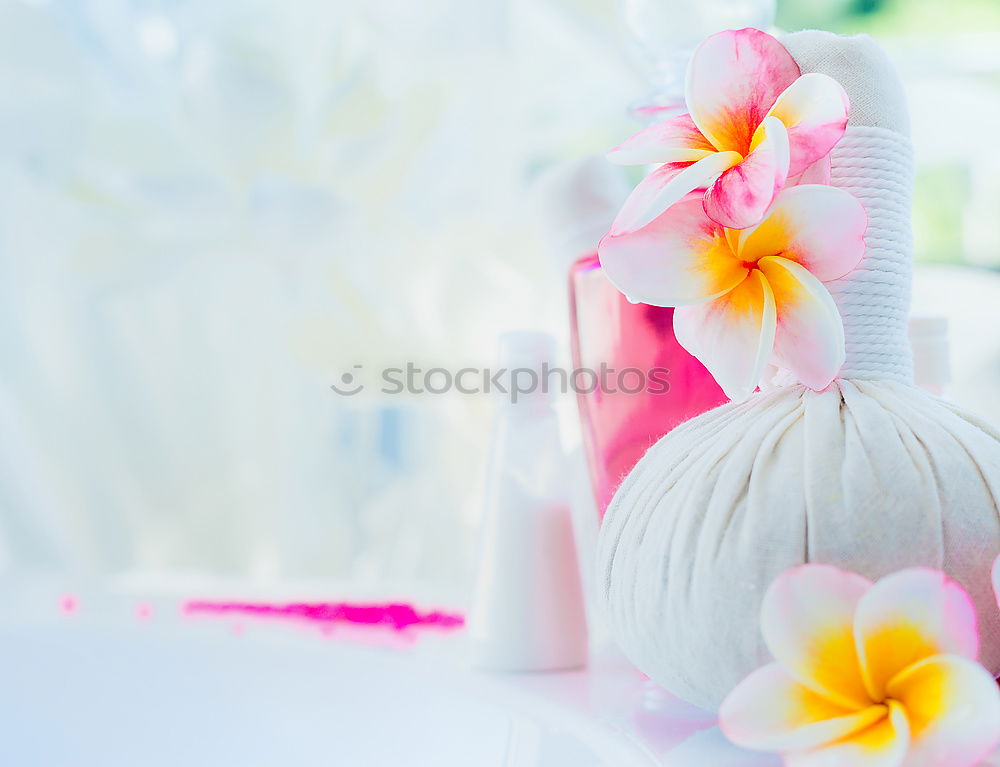 Image, Stock Photo Healthy body care and wellness background