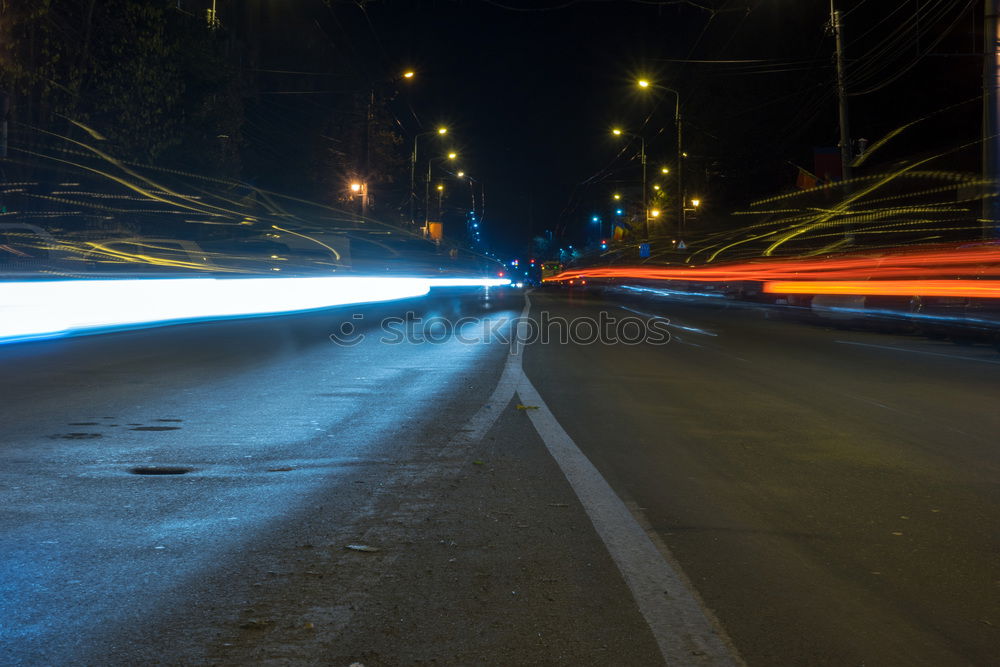 Similar – nachtfahrt Autobahn Licht