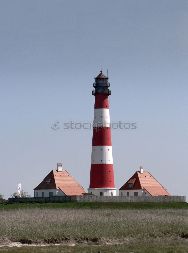 Similar – Image, Stock Photo Westerhever Lighthouse IV