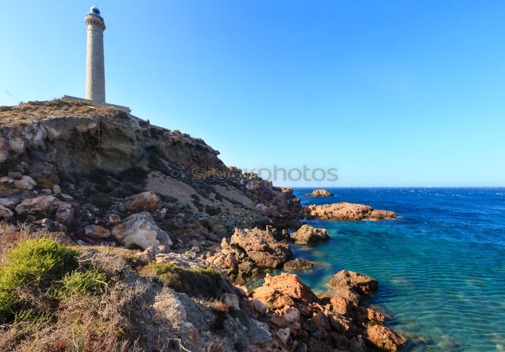 Image, Stock Photo A very old lighthouse