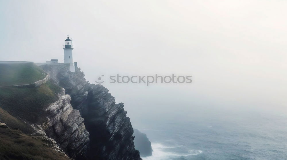 Similar – A lighthouse at the end of the world