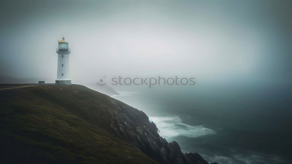 Similar – Lighthouse on cliff at Cabo da Roca, Portugal