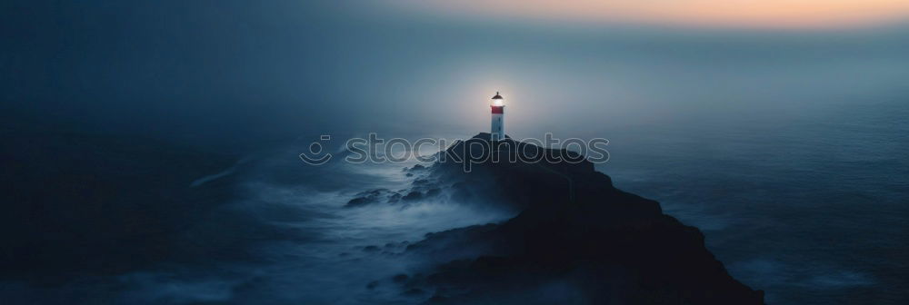 Similar – Image, Stock Photo Old castle on the on of winter mountain with snow at night
