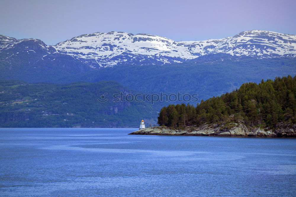 Similar – Image, Stock Photo Lighthouse in the Oslofjord