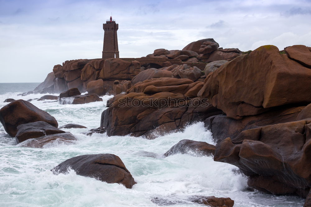 Image, Stock Photo Atlantic coast in Brittany