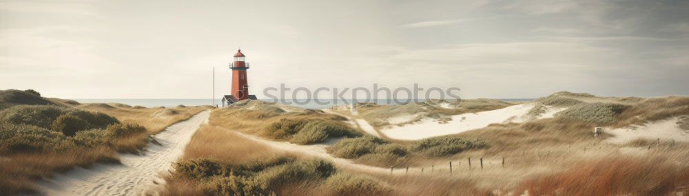 Image, Stock Photo lighthouse Environment