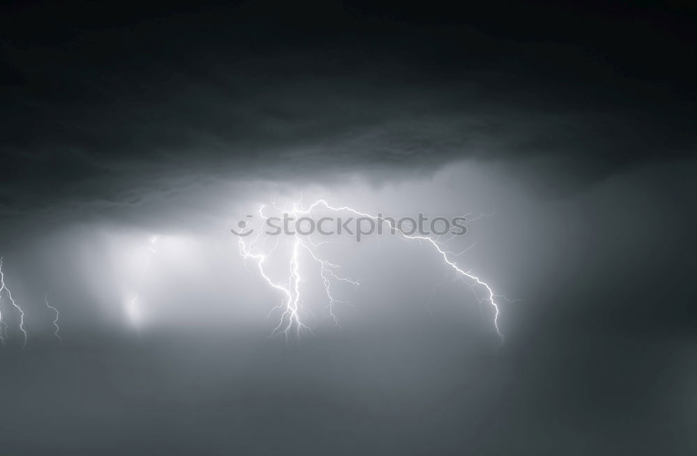 Similar – zap! Power Lightning Sky