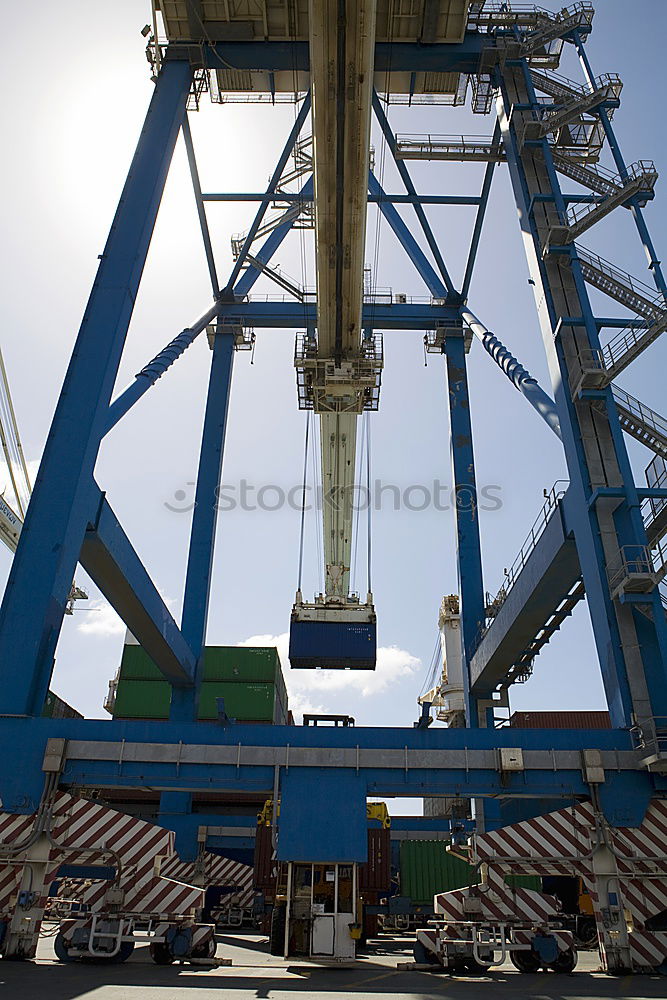 Similar – port_view Watercraft Crane