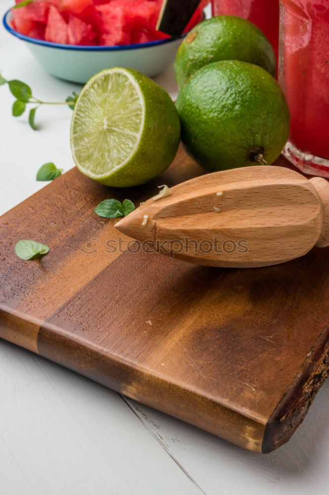 Similar – Image, Stock Photo Raw salmon fish in ice and vegetables