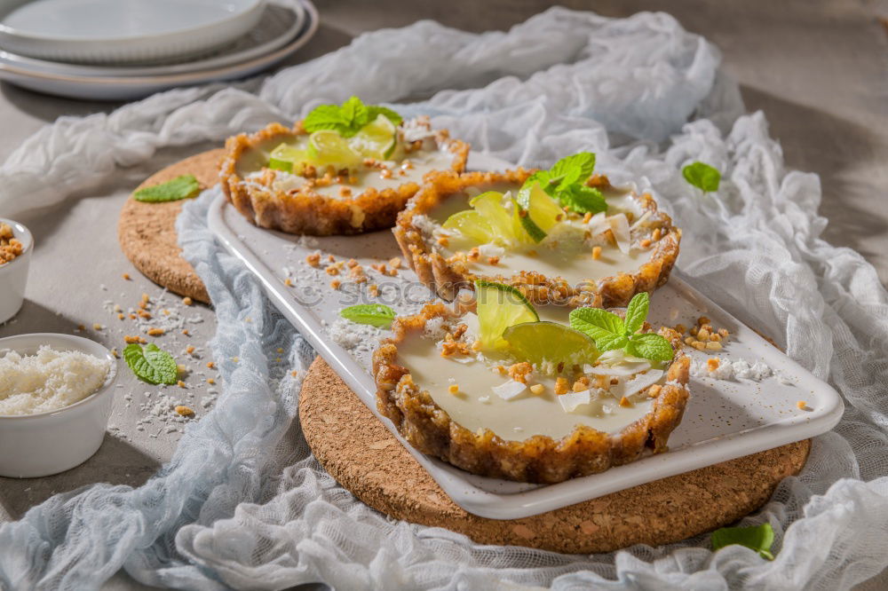 Similar – Image, Stock Photo Crispbread with cottage cheese radishes and herbs