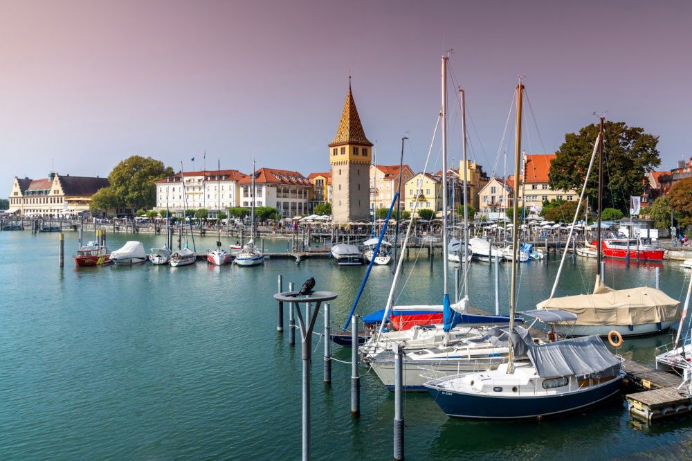 Similar – Image, Stock Photo Port panorama from Kappeln an der Schlei