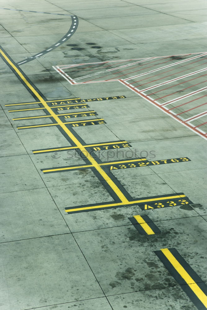 Similar – Image, Stock Photo lines on the ground in the basketball court in the street