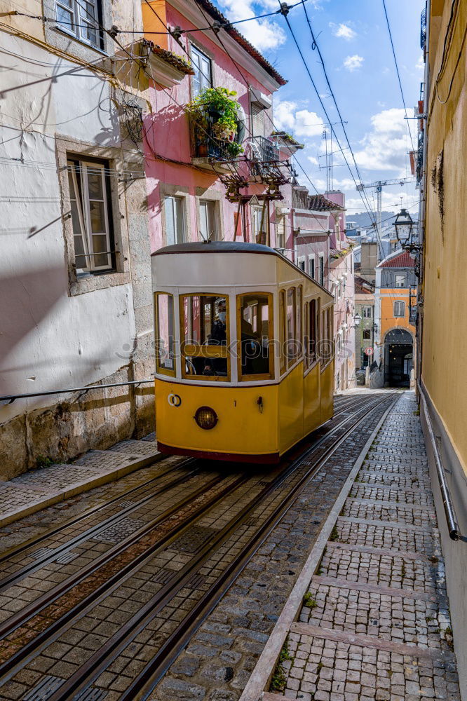 Image, Stock Photo Budapest City: Trams