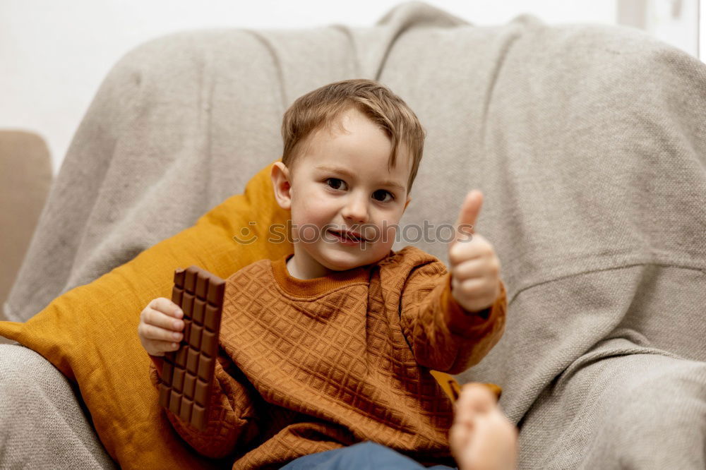 Similar – Image, Stock Photo happy toddler girl playing with mother