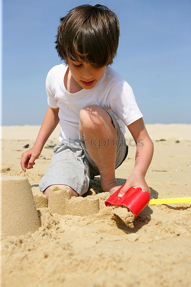 Similar – Sand Paradise 2 Child