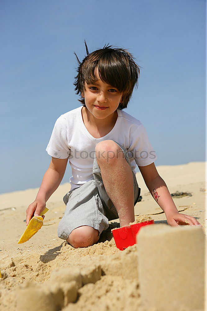 Similar – Image, Stock Photo strandkids Child Beach