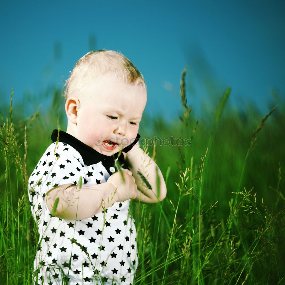 Similar – Image, Stock Photo Mother with child in park