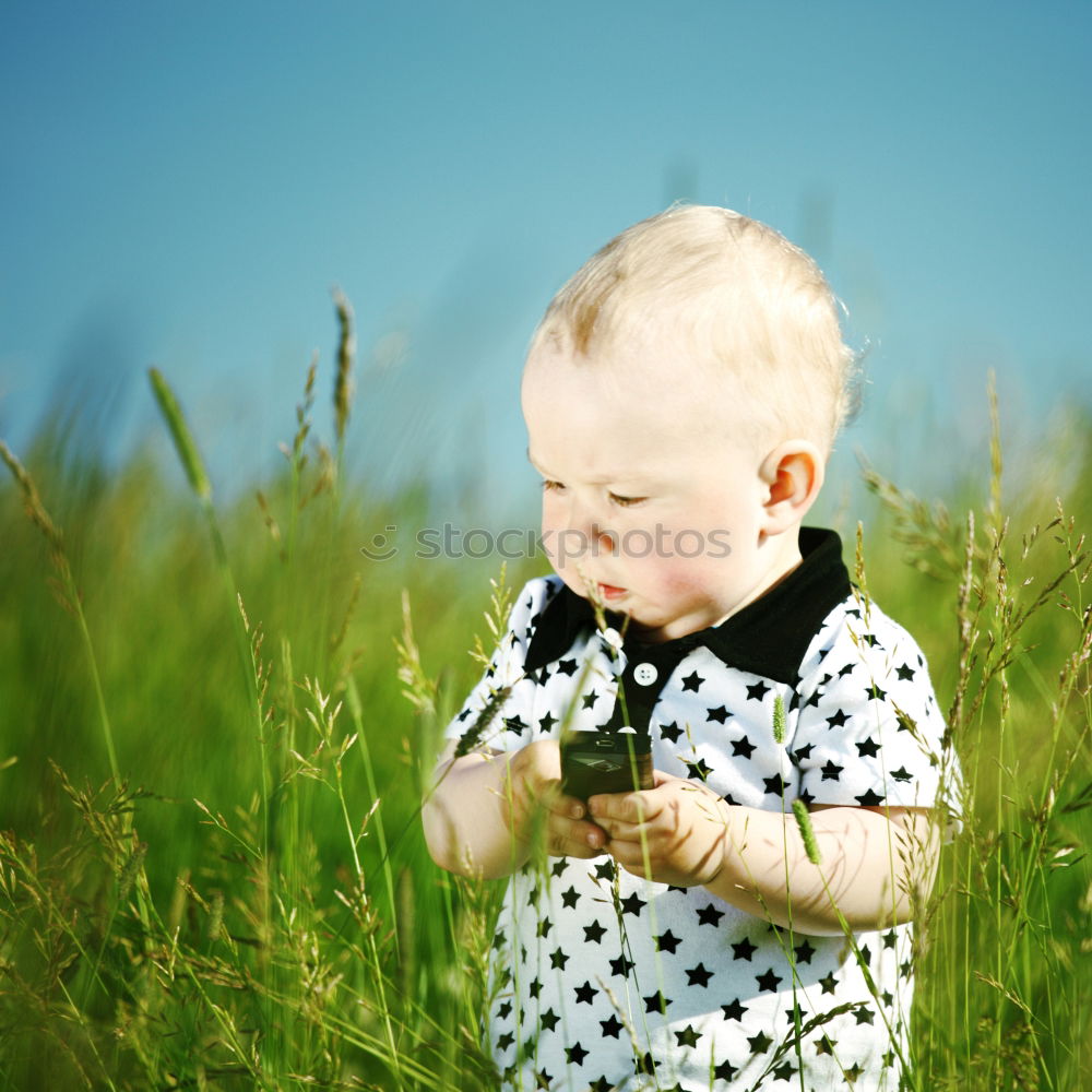 Similar – Image, Stock Photo Mother with child in park