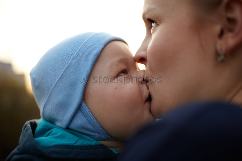 Similar – Happy lesbian couple with child