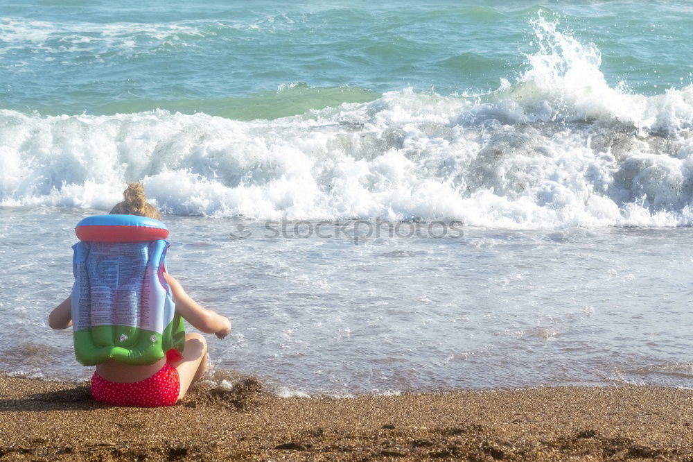 Similar – Image, Stock Photo BUT WHERE?!!? | pensioner sea holiday longing homesickness tourism