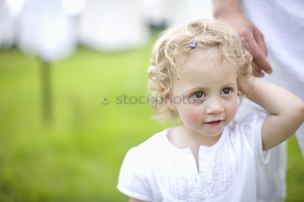 Similar – cute child with sun hat