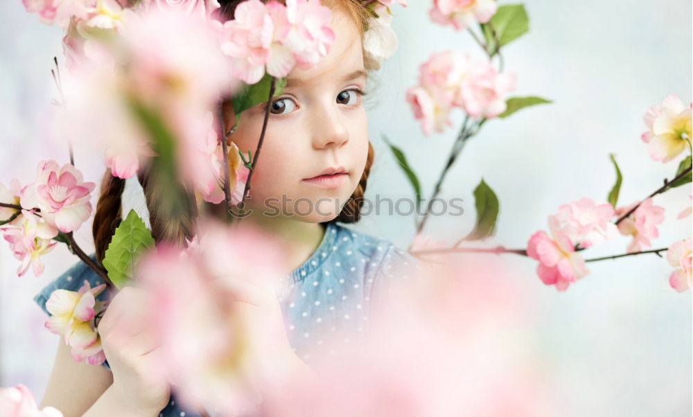 Similar – Image, Stock Photo Flower Girl I Wedding