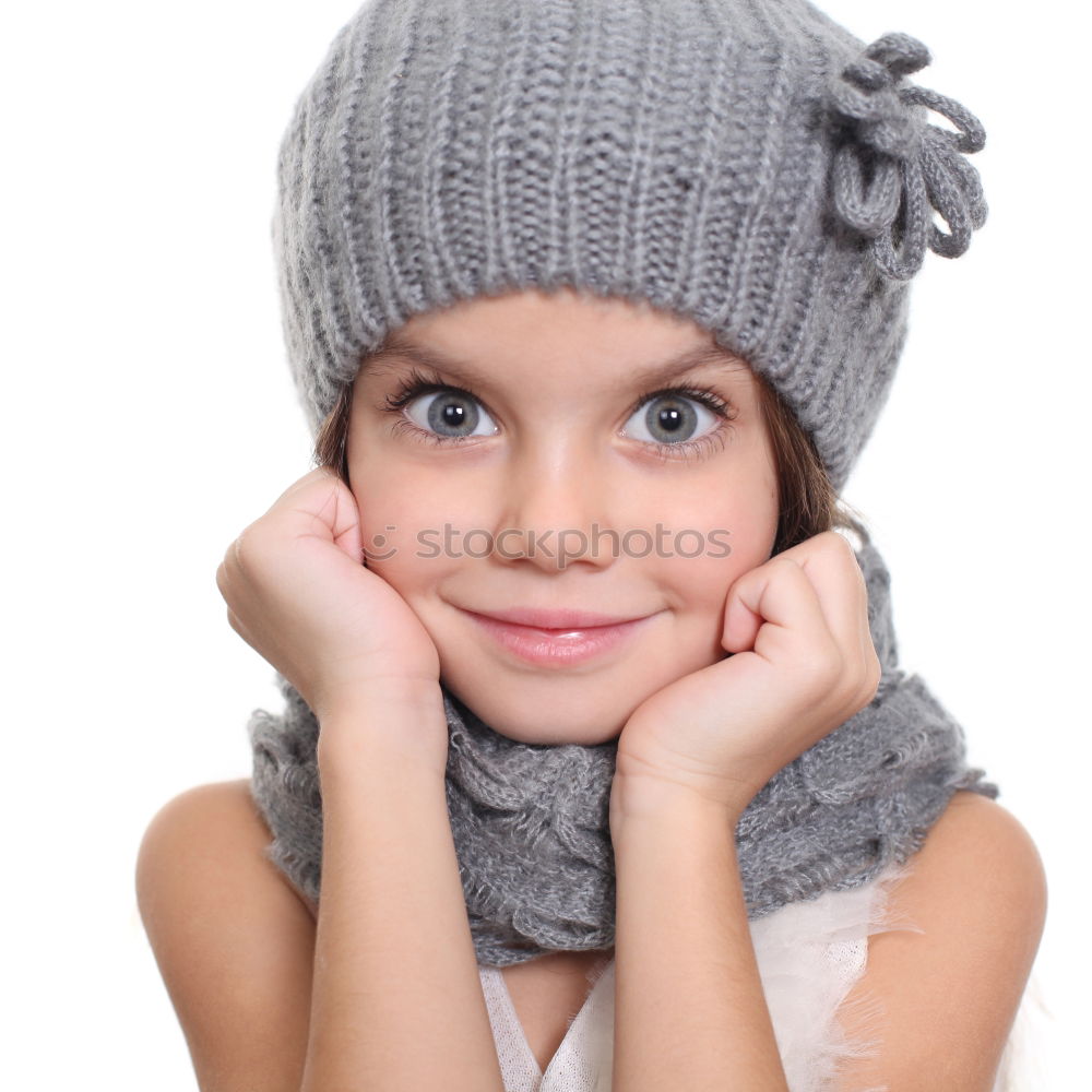 Similar – Image, Stock Photo Pretty little girl in the street