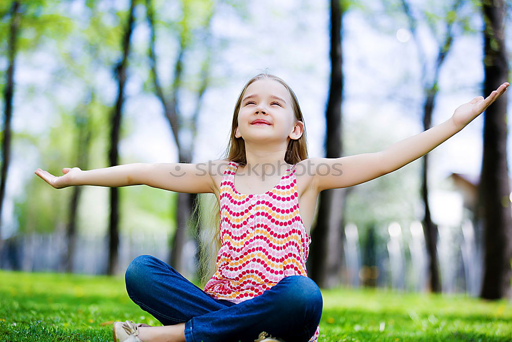 Similar – Image, Stock Photo yoga Lifestyle Sports