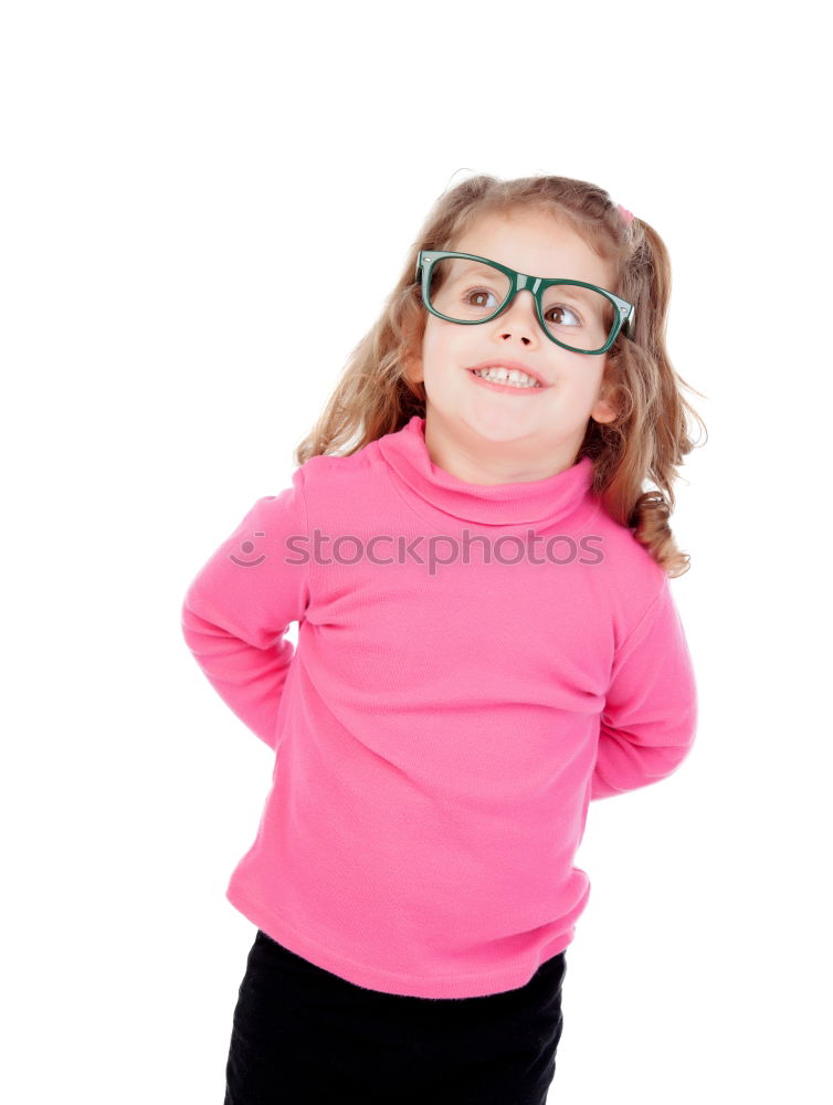 Similar – Image, Stock Photo Happy girl enjoying eating the fresh blueberries