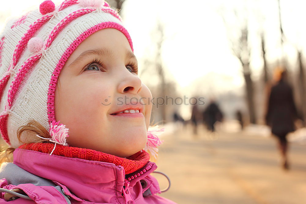 Similar – Image, Stock Photo little red riding hood