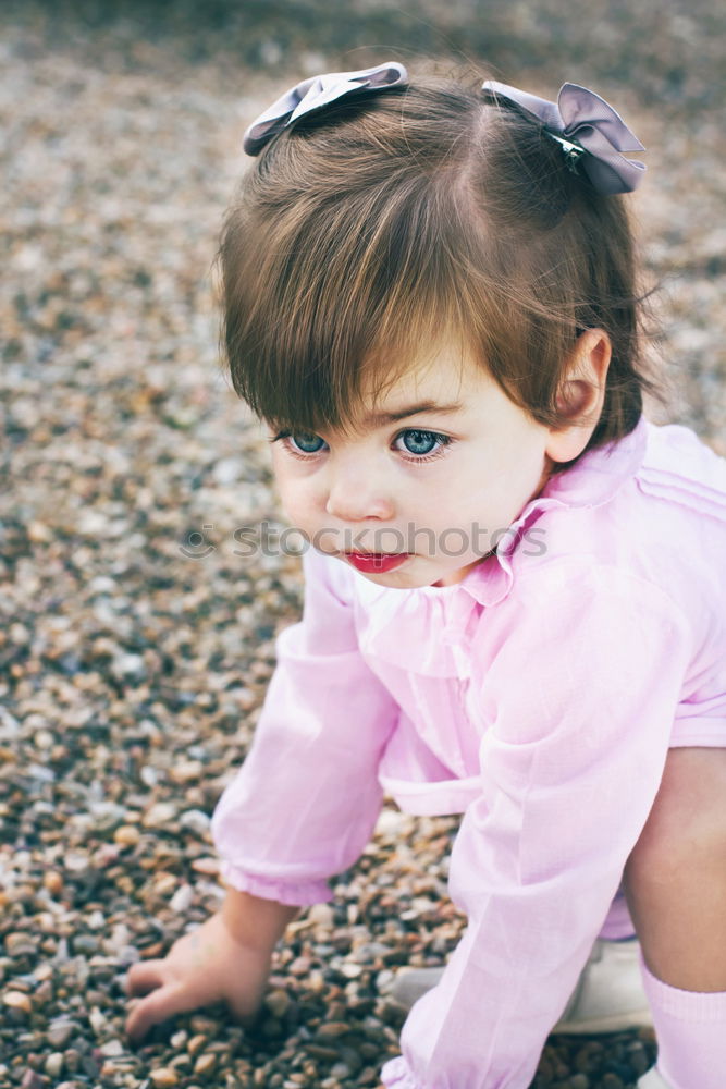 Image, Stock Photo Lovely little girl